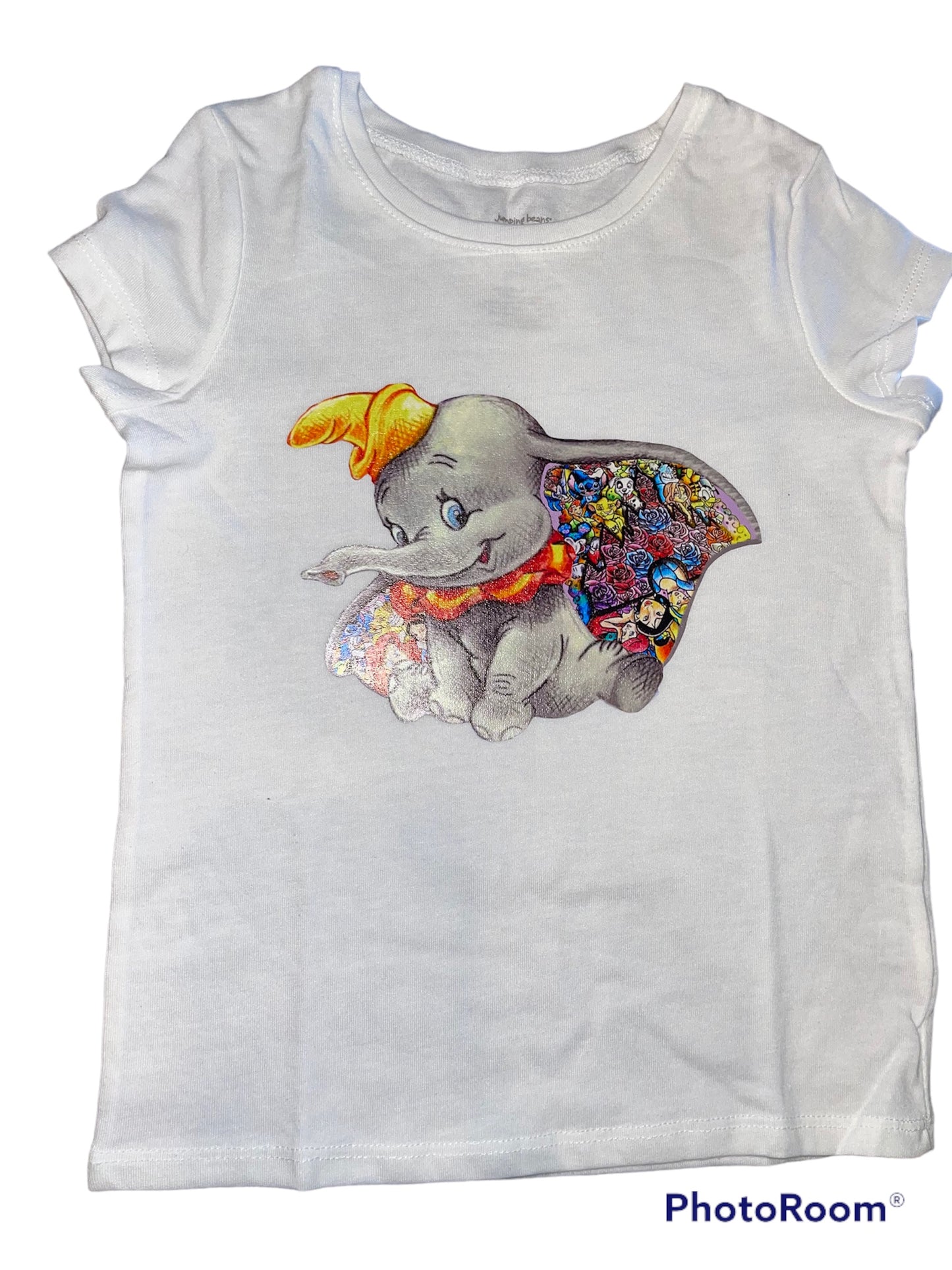 Colorful Characters Dumbo Girls Tee