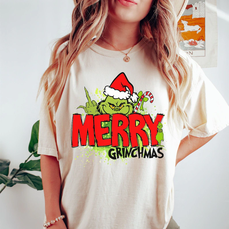 Merry Grinchmas Christmas DTF